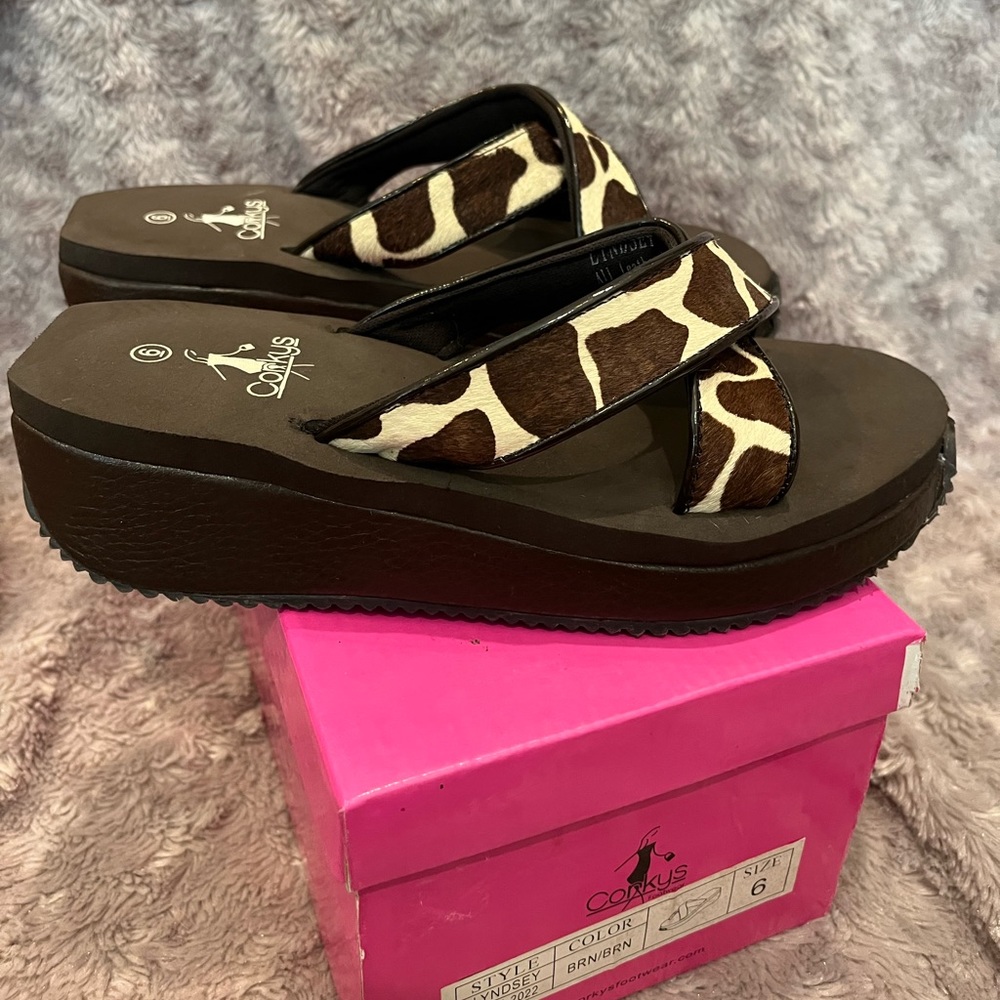 Corky’s Platform Sandals